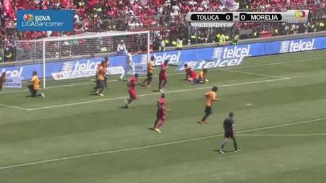 Jornada 1, Toluca 0-0 Morelia, Apertura 2014, Liga MX