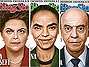Rolling Stone Brasil de setembro traz entrevistas exclusivas com os candidatos � Presid�ncia Marina Silva, Jos� Serra e Dilma Rousseff. Foto: Reprodu��o/Rolling Stone/Arte Terra
