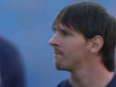 Messi joga em busca de mais um t�tulo para o clube Espanhol. Foto: Reprodu��o