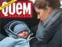 Primeiras fotos de Benjamin, filho de Gisele B�ndchen e Tom Brady, est�o na revista 'Quem' desta semana. Foto: Reprodu��o