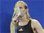 Campeã e recordista mundial, Britta Steffen ficou a apenas 0s02 de ser eliminada. Foto: AP