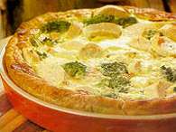 Torta de palmito com br�coli: o queijo cottage d� muito mais sabor no recheio desta receita. Foto: Reprodu��o