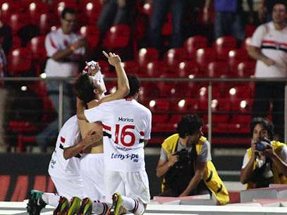 Dagoberto marcou o gol que deu a vit�ria ao S�o Paulo. Foto: Futura Press
