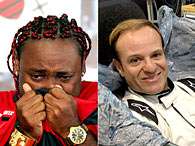 Rubens Barrichello testa carro de F�rmula Indy, Vagner Love se emociona em apresenta��o no Flamengo: confira as melhores imagens que marcaram a semana esportiva. Foto: Vipcomm/Divulga��o e Twitter/Reprodu��o