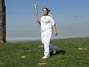 Tocha Ol�mpica chegou a Glastonbury, na Inglaterra, nesta ter�a-feira, no quarto dia do revezamento. Foto: Getty Images