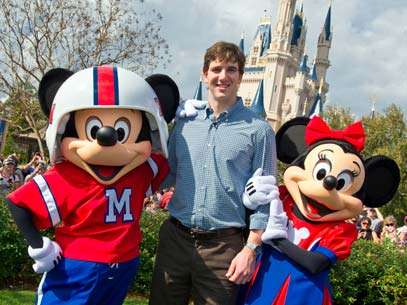 Eli Manning entrou para o seleto grupo de atletas que conquistaram por mais de uma vez o status de melhor jogador da decis�o do futebol americano. Foto: Getty Images