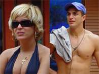 A funkeira Cristina e o dan�arino (e vencedor) Bam Bam estiveram na primeira edi��o do programa. Foto: Montagem/Divulga��o/TV GLobo