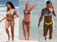 Vote na sua musa da praia preferida. Fotos: AgNEws