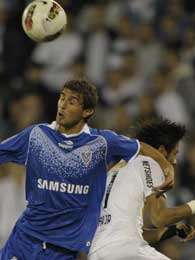 Na Argentina: siga duelo V�lez x Santos pelas quartas de final da Libertadores. Foto: AFP