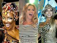 Veja quem s�o as madrinhas e rainhas de bateria das escolas de samba do Rio e S�o Paulo. Foto: AgNews