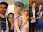 Thiago Lacerda e Vanessa L�es, Tarc�sio Meira e Gl�ria Menezes e Mateus Solano e Paula Braun est�o entre os casais que vivem romances na realidade e na fic��o. Foto: Reprodu��o