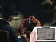 Na imagem, acessório do Wii U é usado como tela secundária para não interferir na ação principal do jogo. Foto: 4chan/Reprodução