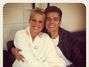 Apresentadora gravou o arrai� do 'TX Xuxa', nesta quinta-feira. Foto: Twitter