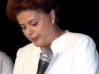 Dilma faz primeiro pronunciamento em Brasília, após definição do 2º turno. Foto: Vinicius Thompson/Futura Press