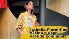 Isabella Fiorentino dá lição fashion com vestido e jeans