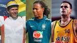 Os atletas brasileiros com mais participações nas Olimpíadas