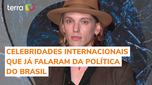 在采访和舞台上:外国艺术家对巴西政治的看法