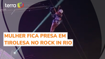 Woman rescued after being stranded on the cableway at Rock in Rio