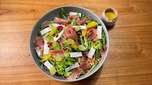 Lucky salad for New Year's Eve 