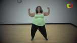 Mulher de 159 kg dança de ‘Beijinho no Ombro’ a ‘Lepo Lepo’