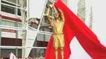 Inter lança estátua de Fernandão e emociona viúva e torcida