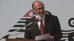 Alckmin 'esquece' crise hídrica de SP em discurso de posse