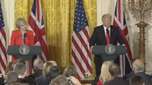 Trump e May destacam vínculos entre EUA e Reino Unido