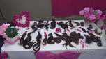 Outubro Rosa: Alunas do Ceep faze doação de mechas de cabelo para perucas