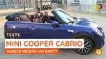 Mini Cooper Cabrio é cheio de charme, mas parece um kart?
