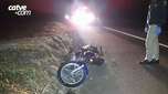 Motociclista fica ferido ao sofrer queda na BR 467 em Cascavel