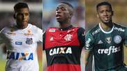 Os clubes brasileiros que mais usaram a base nos últimos cinco anos