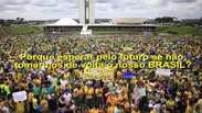 Vídeo divulgado por Bolsonaro convoca ato