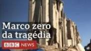 Explosão no Líbano: BBC visita epicentro do desastre no porto de Beirute
