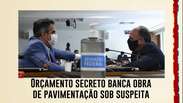 Orçamento secreto de Bolsonaro banca obra de pavimentação sob suspeita