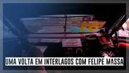 A pedido do Estadão, Felipe Massa narra uma volta em Interlagos