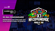 X1 na Comunidade: Streamer leva esports para favelas