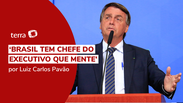 Bolsonaro comete ato falho e chama a si mesmo de mentiroso