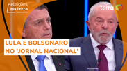Lula e Bolsonaro no 'JN' s&atilde;o os destaques da semana entre os candidatos &agrave; presid&ecirc;ncia