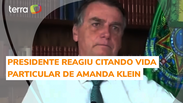Bolsonaro se irrita com pergunta e diz que marido de jornalista vota nele
