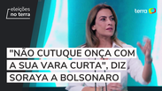 "Não cutuque onça com a sua vara curta", diz Soraya para Bolsonaro em direito de resposta