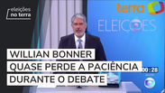 A paciência de Bonner durante o debate