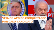 Lula ou Bolsonaro: veja quem declarou apoio aos candidatos no 2º turno