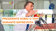 Aos gritos, Bolsonaro abandona discurso moderado e ataca Lula e Moraes