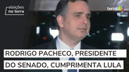 Presidente do Senado, Rodrigo Pacheco fala sobre transi&ccedil;&atilde;o para Lula