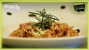 Receita de restaurante: risoto de linguiça com vinho da Chef Giu Giunti