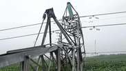 Torre de transmissão de energia cai em Medianeira