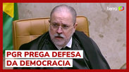 "Democracia, eu te amo", diz Augusto Aras em abertura do ano judiciário no STF