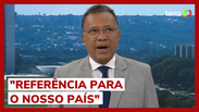 Heraldo Pereira se emociona e chora ao vivo na Globo ao falar sobre a morte de Glória Maria