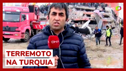 Repórter é surpreendido com terremoto em entrada ao vivo na Turquia 