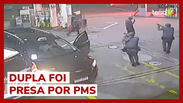 Motorista de app colide em carro da PM para escapar de sequestro